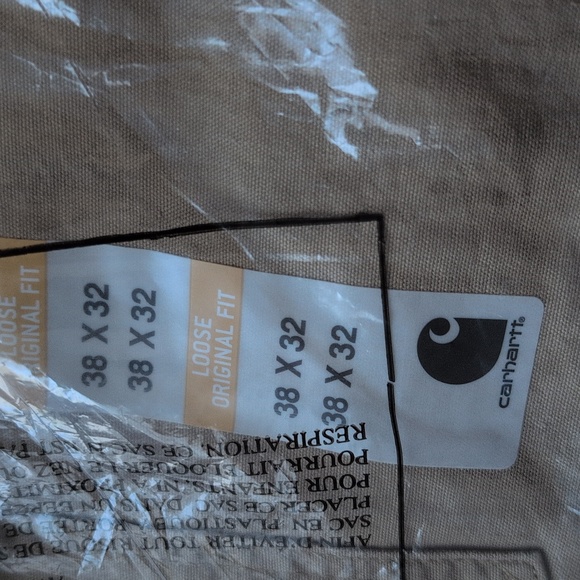 2 pairs of Carhartt Canvas Work Dungarees - Picture 3 of 7